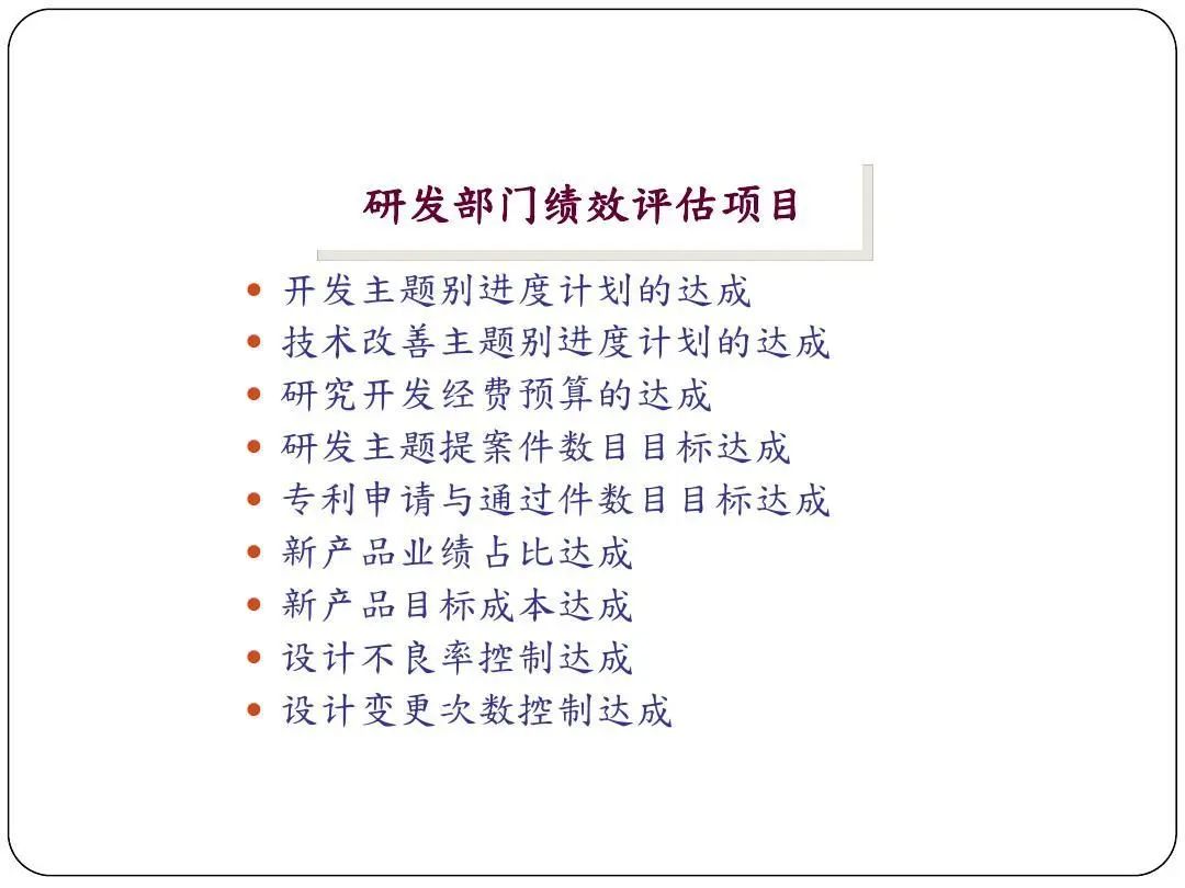 ISO9001質(zhì)量目標及KPI指標分解