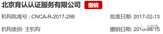 54家iso認(rèn)證機(jī)構(gòu)被撤銷《認(rèn)證機(jī)構(gòu)批準(zhǔn)書》