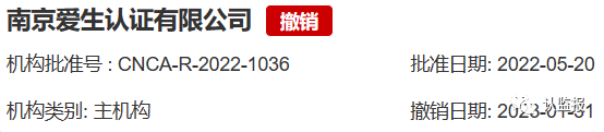 54家iso認(rèn)證機(jī)構(gòu)被撤銷《認(rèn)證機(jī)構(gòu)批準(zhǔn)書》