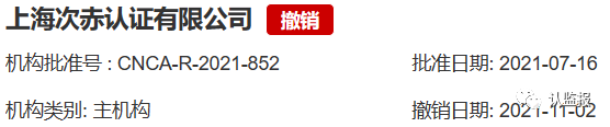 54家iso認(rèn)證機(jī)構(gòu)被撤銷《認(rèn)證機(jī)構(gòu)批準(zhǔn)書》