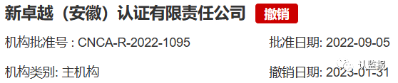 54家iso認(rèn)證機(jī)構(gòu)被撤銷《認(rèn)證機(jī)構(gòu)批準(zhǔn)書》