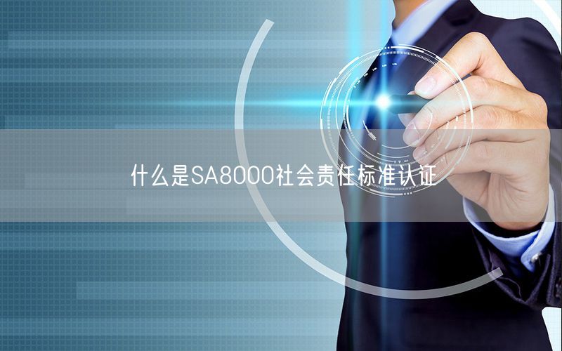 什么是SA8000社會責(zé)任標準認證(10)