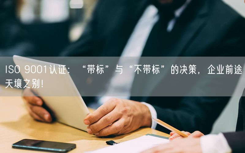 ISO 9001認證：“帶標”與“不帶標”的決策，企業(yè)前途天壤之別！(5)